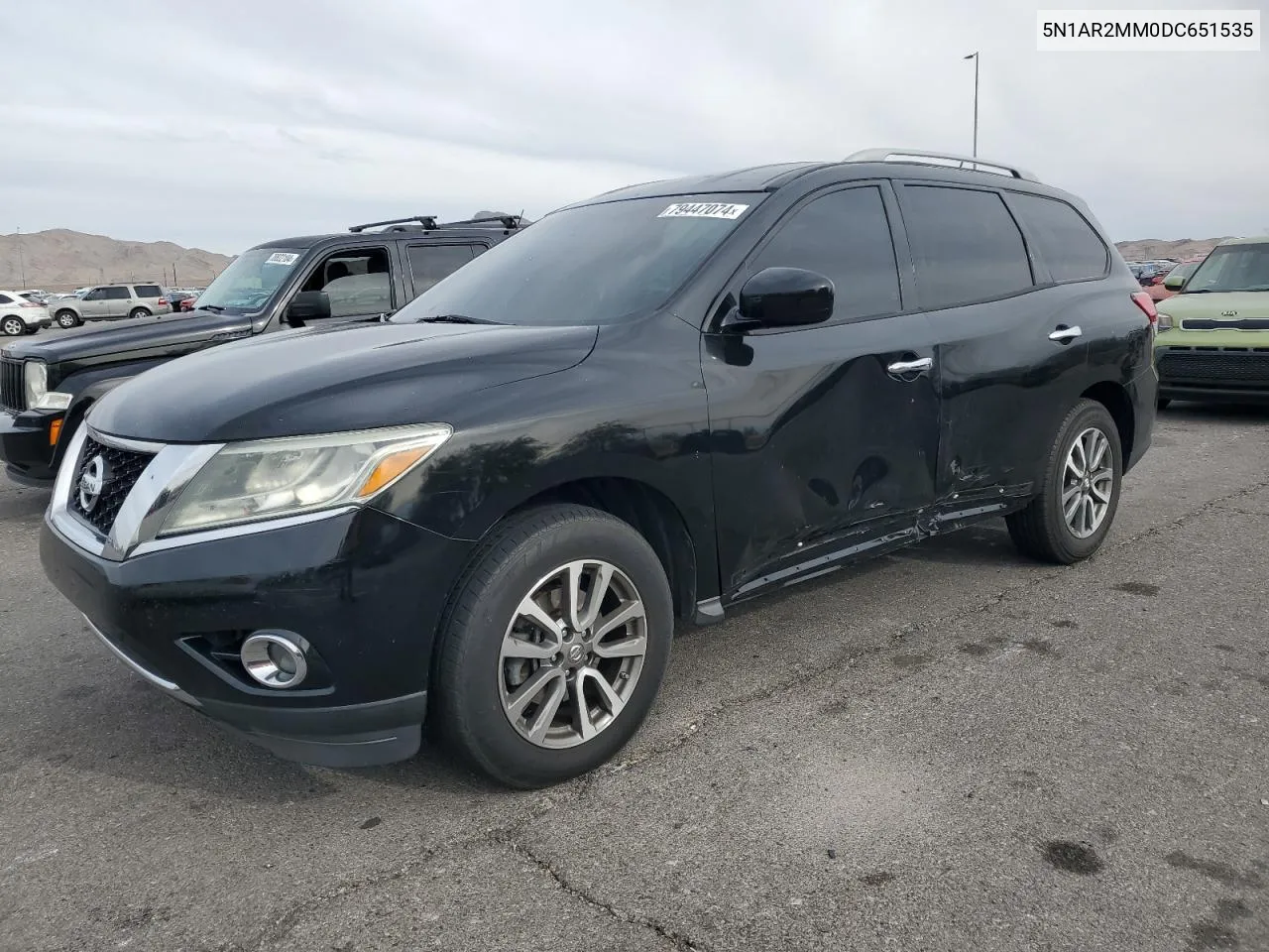 2013 Nissan Pathfinder S VIN: 5N1AR2MM0DC651535 Lot: 79447074