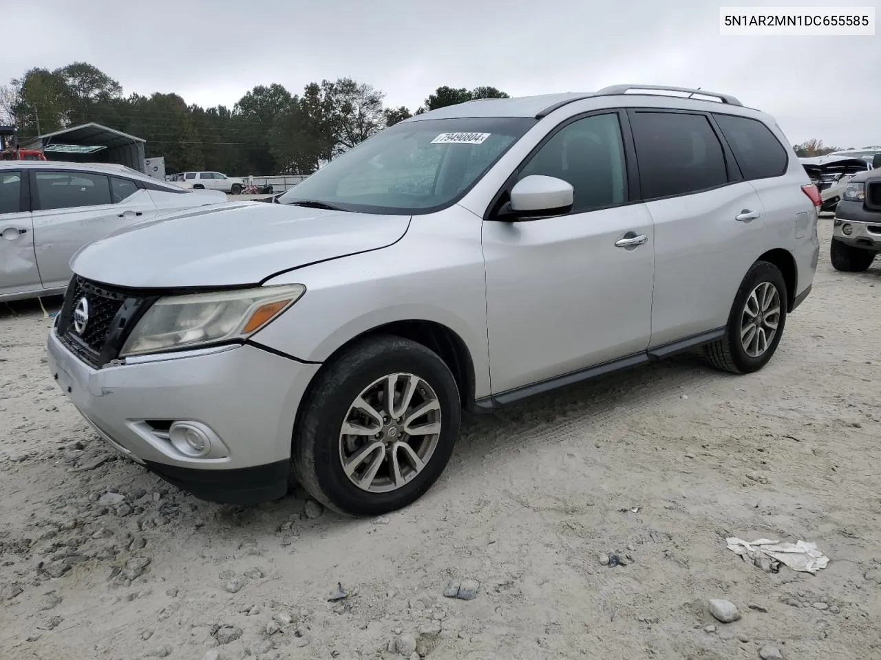 2013 Nissan Pathfinder S VIN: 5N1AR2MN1DC655585 Lot: 79490804