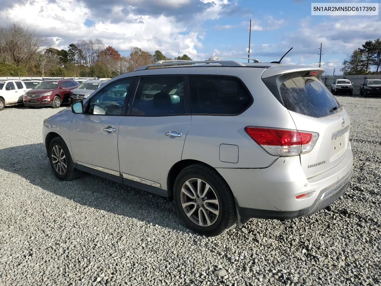 2013 Nissan Pathfinder S VIN: 5N1AR2MN5DC617390 Lot: 79559704