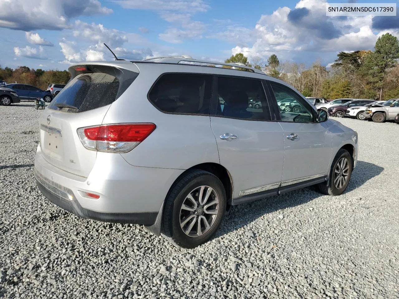 2013 Nissan Pathfinder S VIN: 5N1AR2MN5DC617390 Lot: 79559704