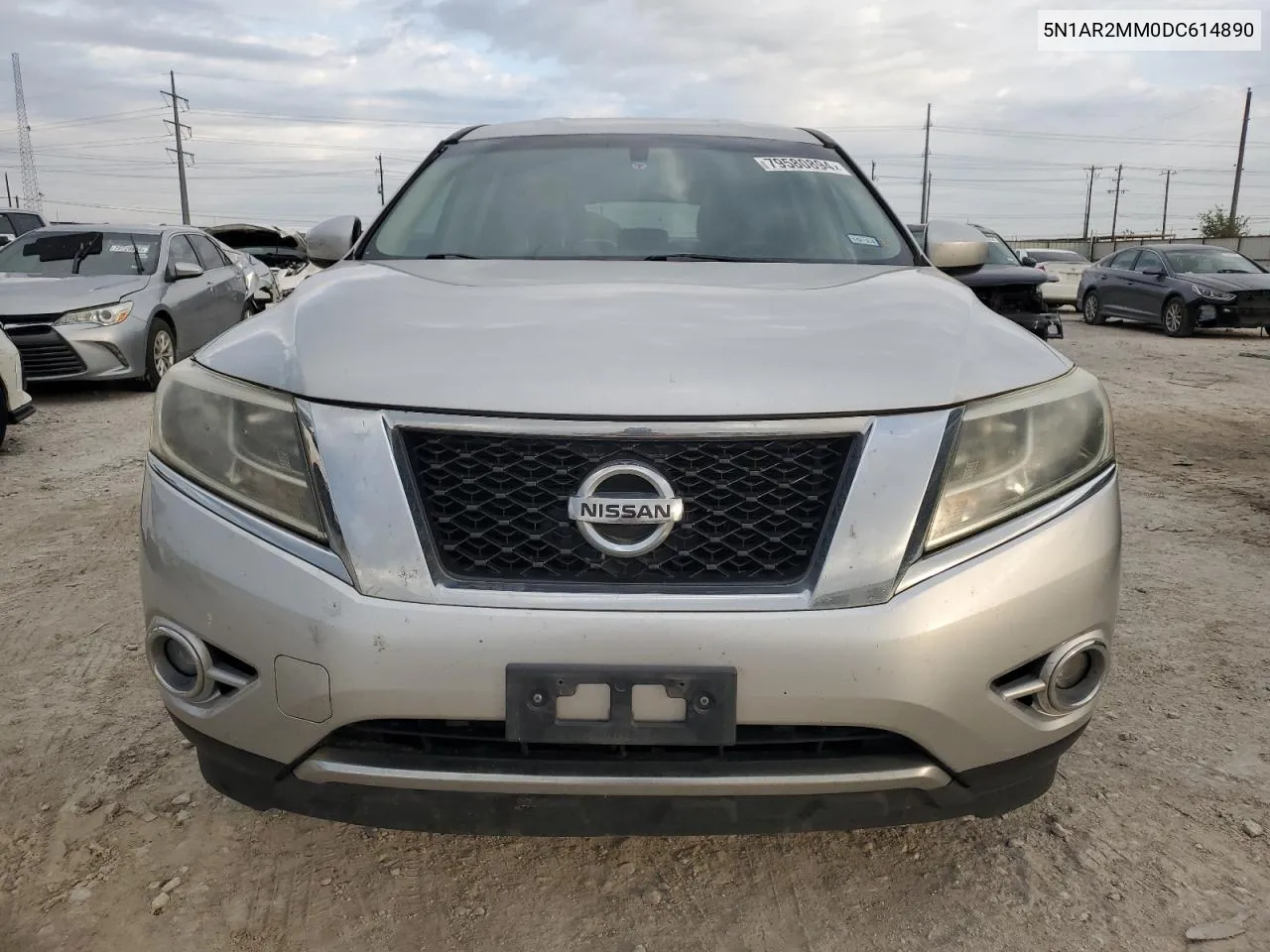 2013 Nissan Pathfinder S VIN: 5N1AR2MM0DC614890 Lot: 79580894