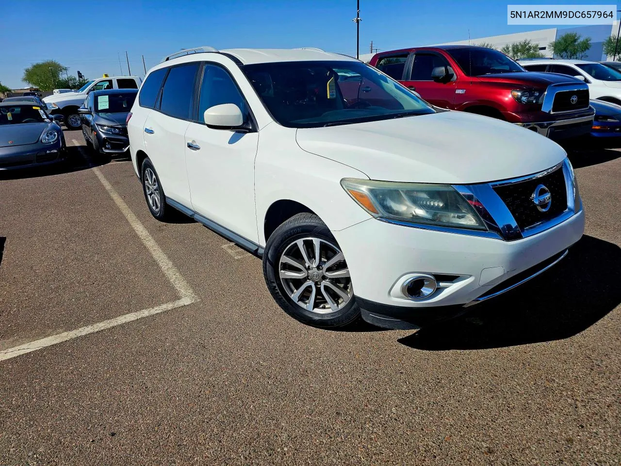 2013 Nissan Pathfinder S VIN: 5N1AR2MM9DC657964 Lot: 80126124