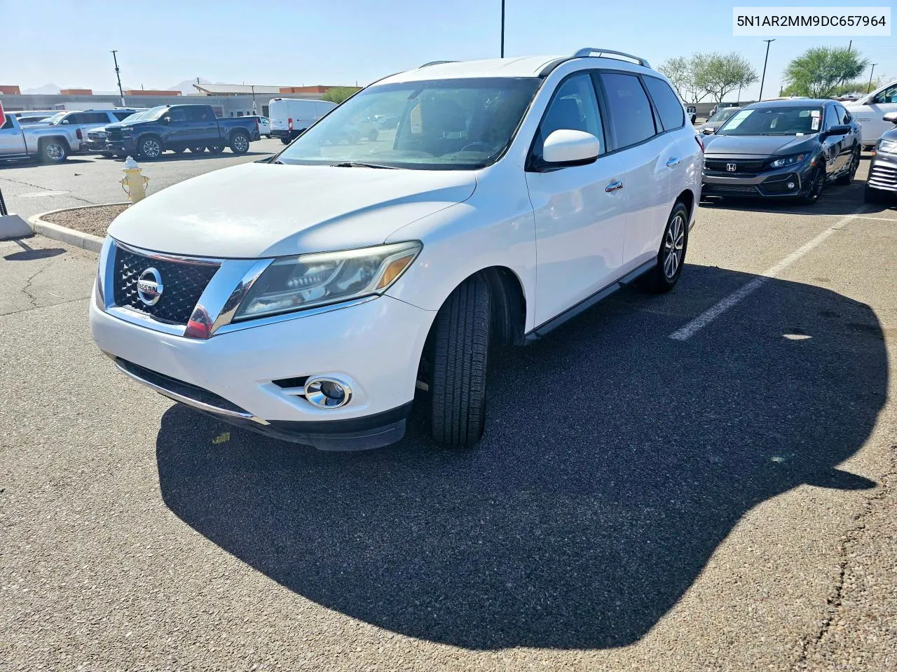 2013 Nissan Pathfinder S VIN: 5N1AR2MM9DC657964 Lot: 80126124