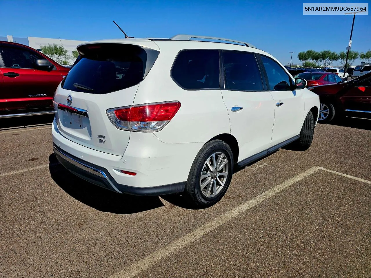 2013 Nissan Pathfinder S VIN: 5N1AR2MM9DC657964 Lot: 80126124