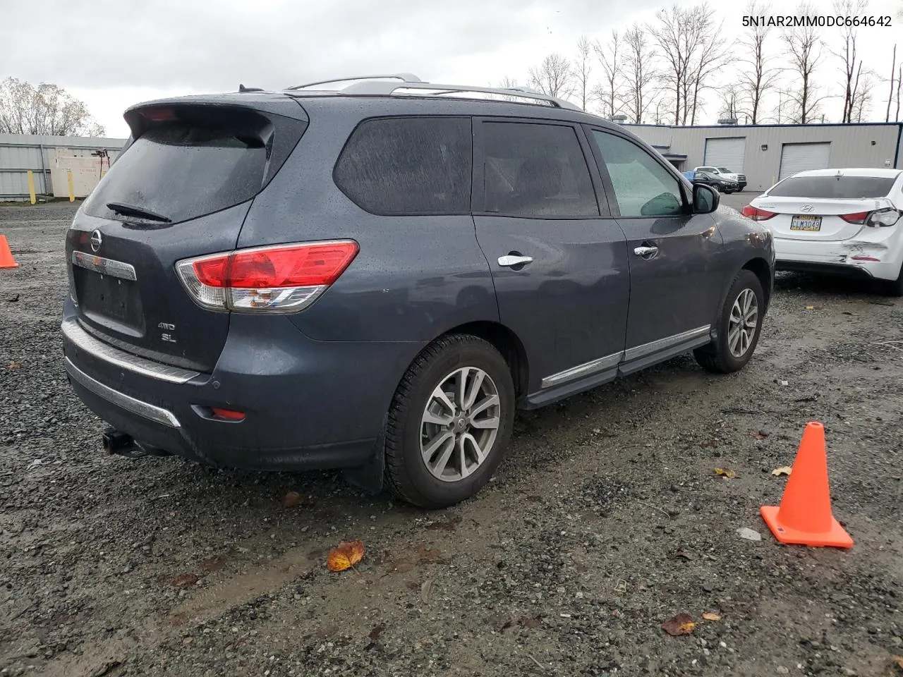 2013 Nissan Pathfinder S VIN: 5N1AR2MM0DC664642 Lot: 80347734