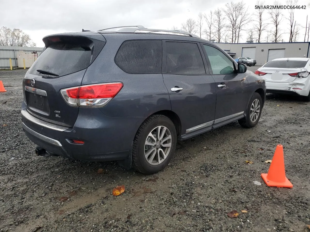 2013 Nissan Pathfinder S VIN: 5N1AR2MM0DC664642 Lot: 80347734