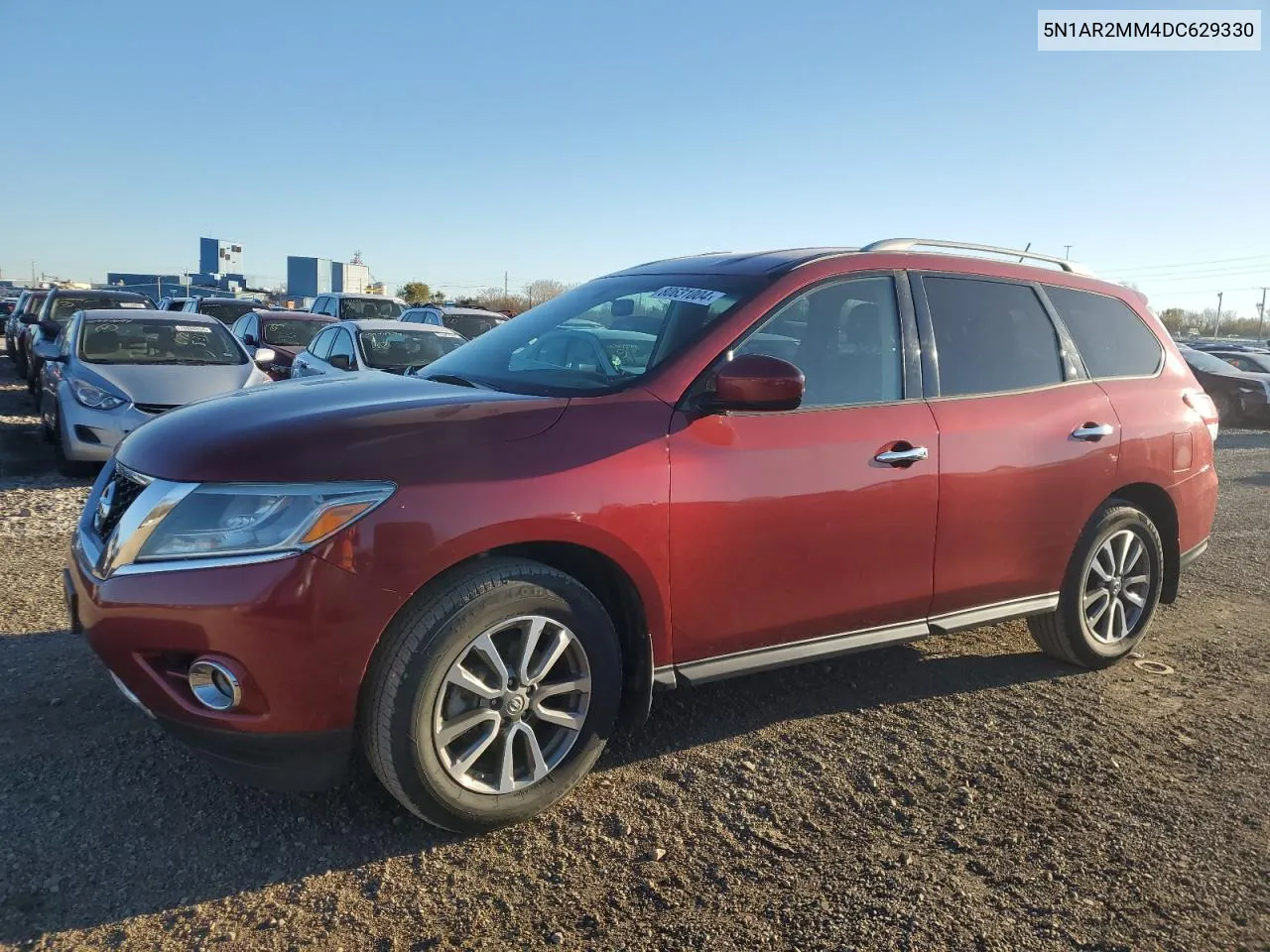 2013 Nissan Pathfinder S VIN: 5N1AR2MM4DC629330 Lot: 80631004