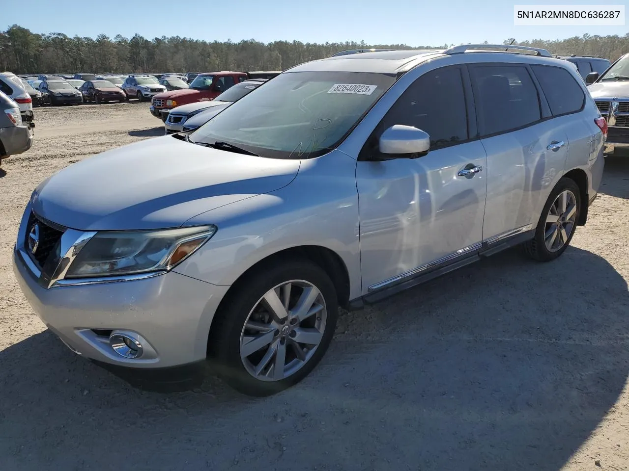 2013 Nissan Pathfinder S VIN: 5N1AR2MN8DC636287 Lot: 82640023