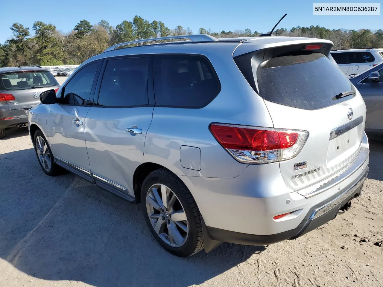 2013 Nissan Pathfinder S VIN: 5N1AR2MN8DC636287 Lot: 82640023