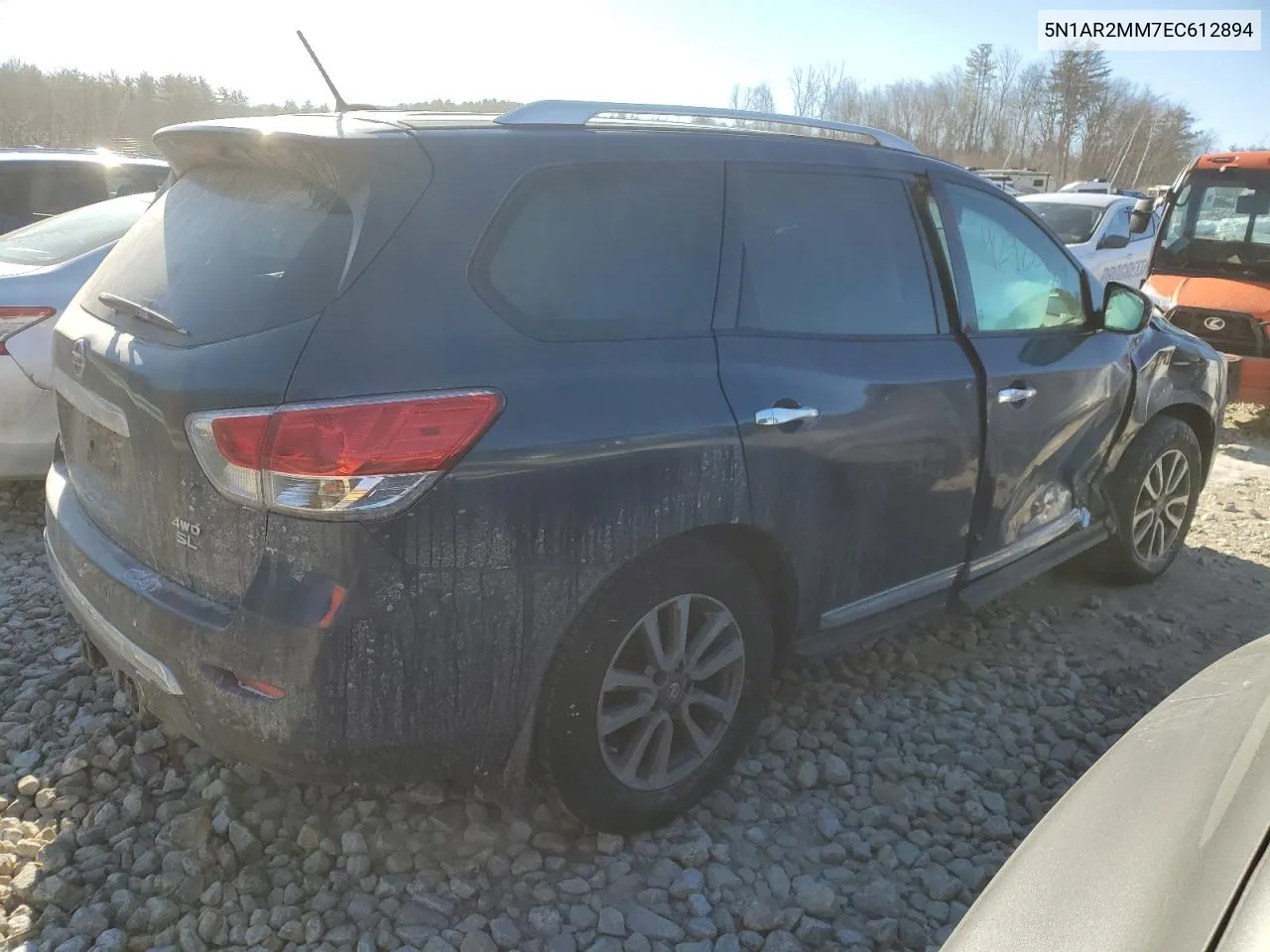 2014 Nissan Pathfinder S VIN: 5N1AR2MM7EC612894 Lot: 42922464