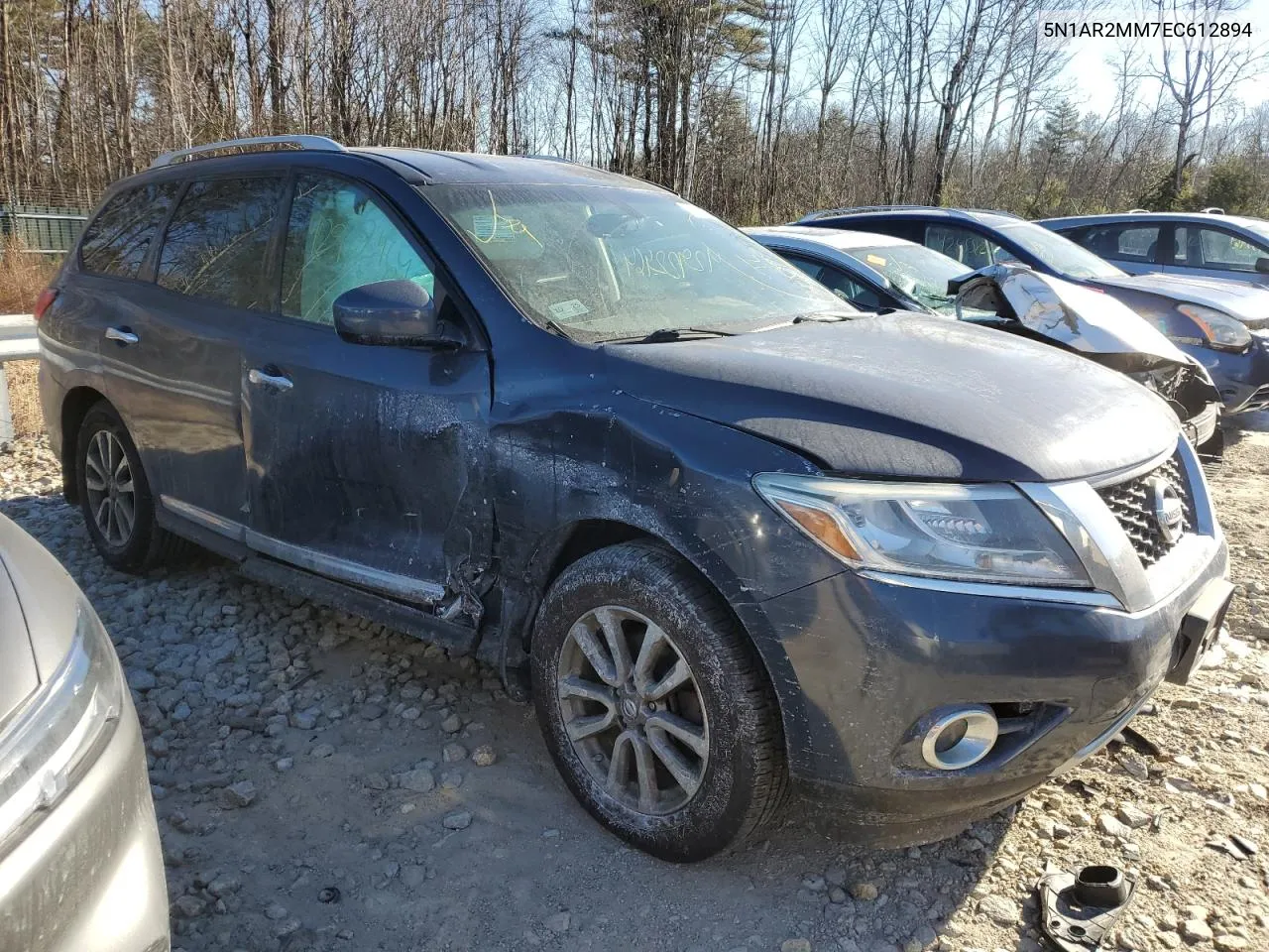 2014 Nissan Pathfinder S VIN: 5N1AR2MM7EC612894 Lot: 42922464