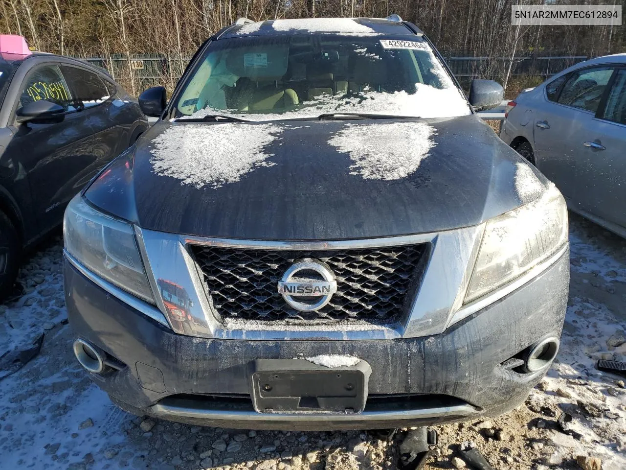 2014 Nissan Pathfinder S VIN: 5N1AR2MM7EC612894 Lot: 42922464