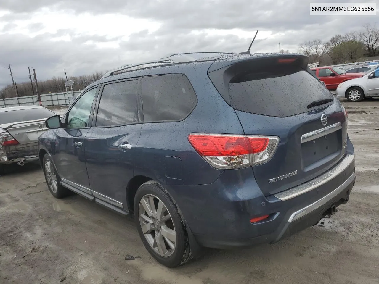 2014 Nissan Pathfinder S VIN: 5N1AR2MM3EC635556 Lot: 46407084