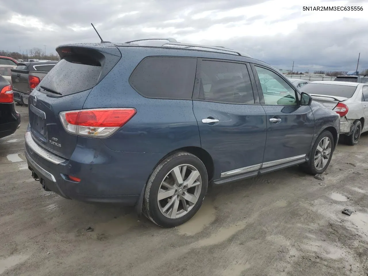 2014 Nissan Pathfinder S VIN: 5N1AR2MM3EC635556 Lot: 46407084