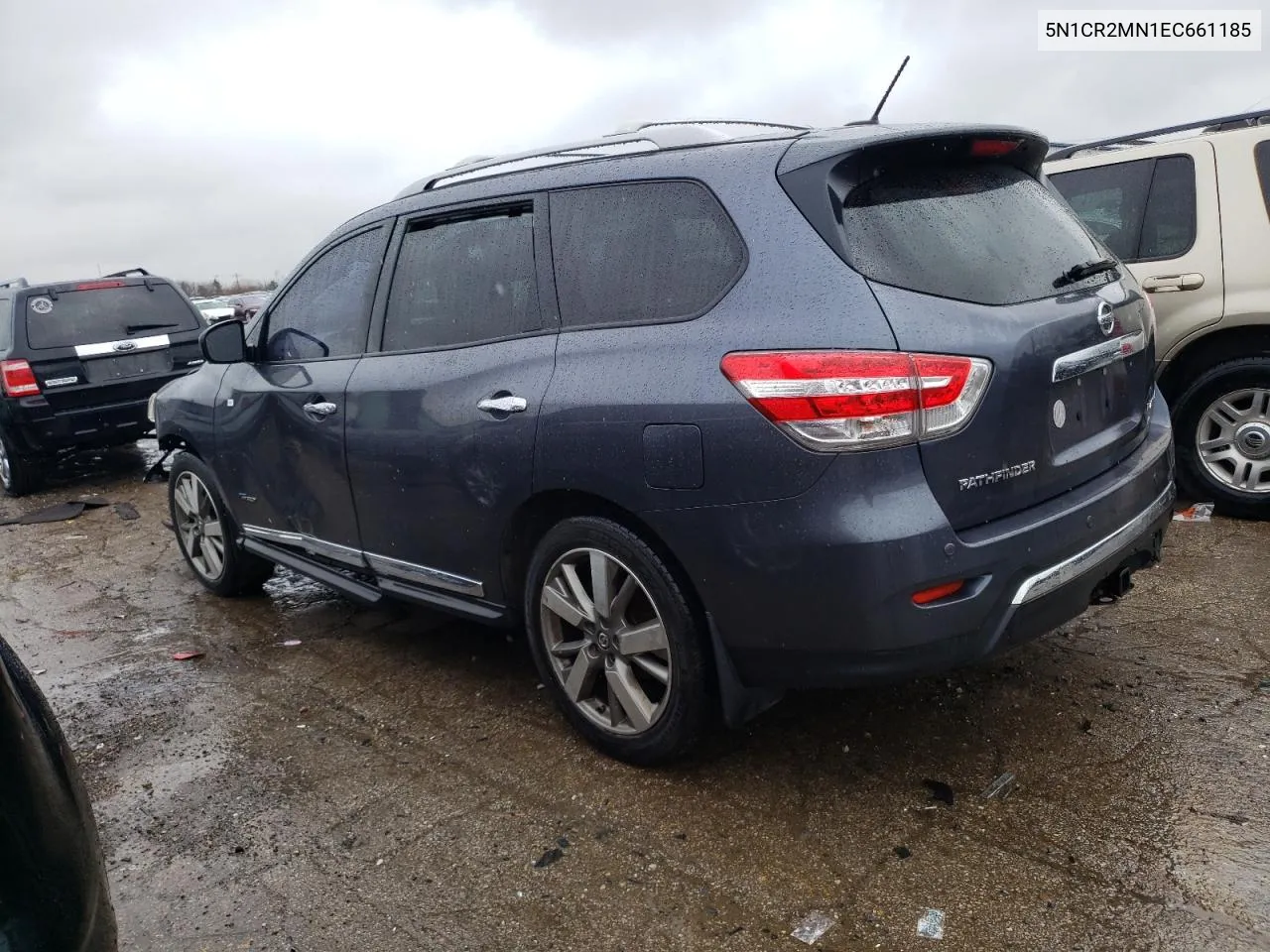 2014 Nissan Pathfinder Sv Hybrid VIN: 5N1CR2MN1EC661185 Lot: 49223484