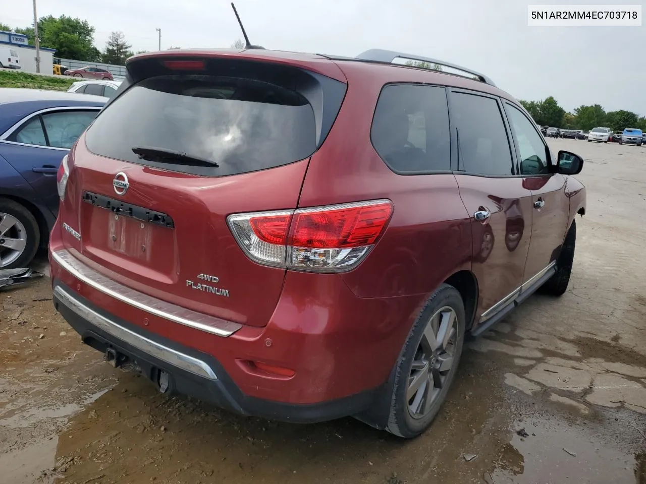 5N1AR2MM4EC703718 2014 Nissan Pathfinder S