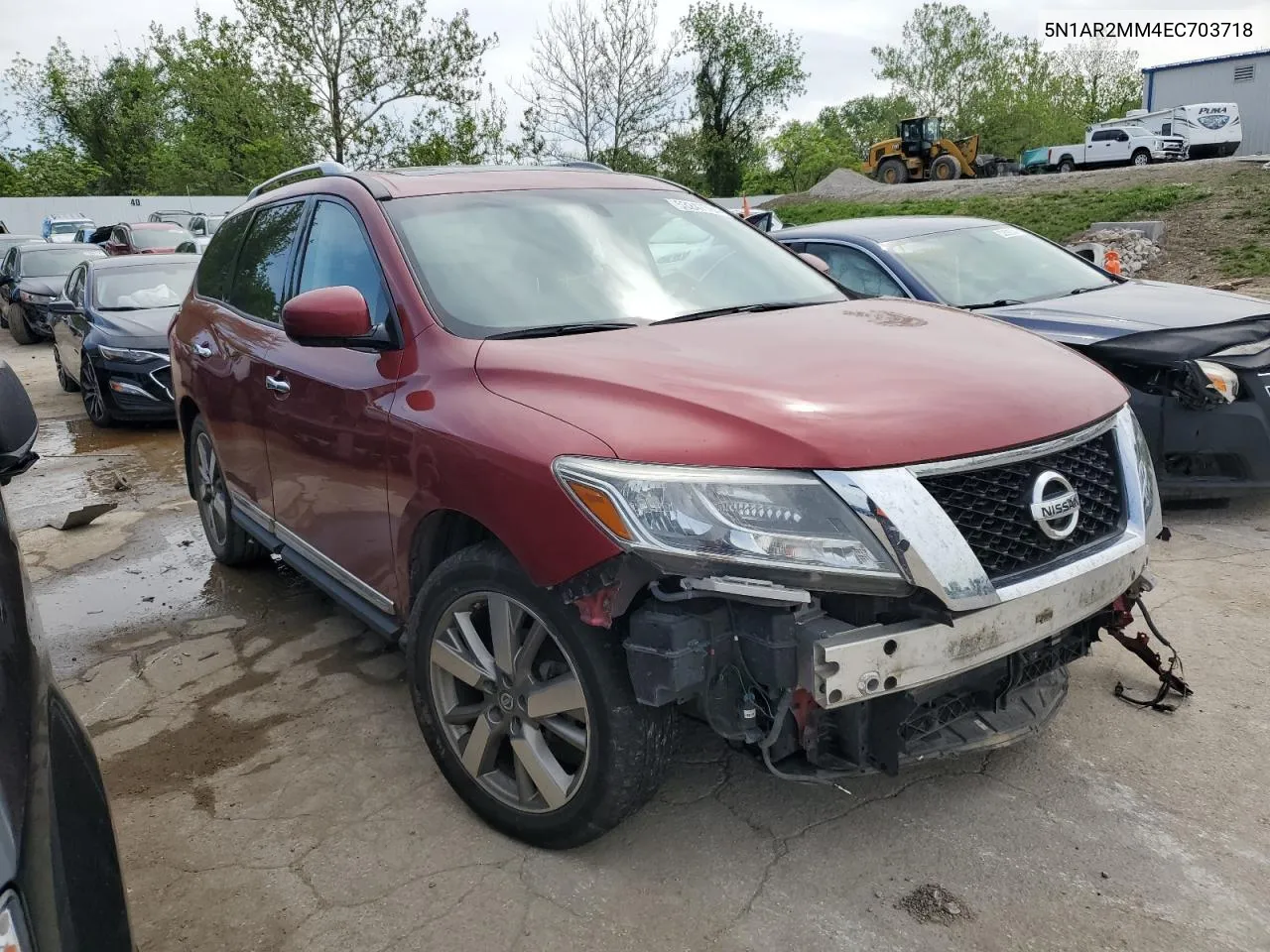 2014 Nissan Pathfinder S VIN: 5N1AR2MM4EC703718 Lot: 53247784