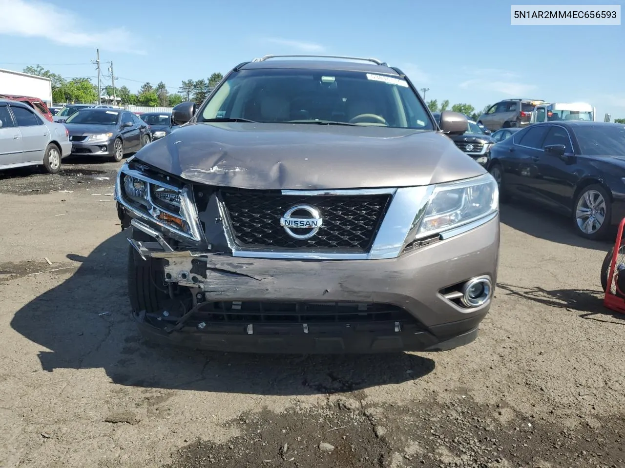 2014 Nissan Pathfinder S VIN: 5N1AR2MM4EC656593 Lot: 53836114