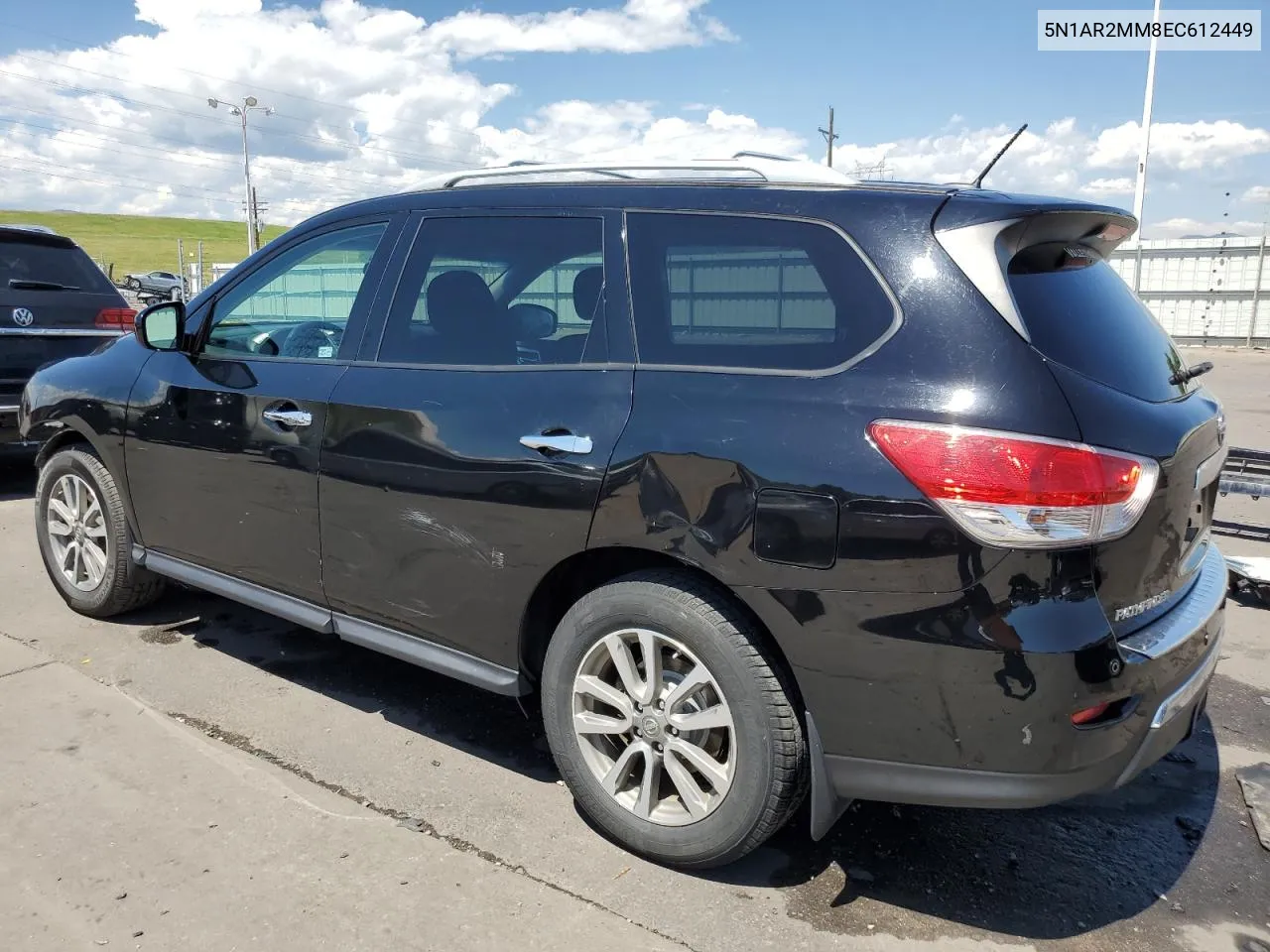 2014 Nissan Pathfinder S VIN: 5N1AR2MM8EC612449 Lot: 58460944