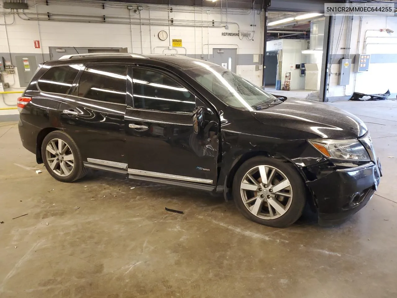 2014 Nissan Pathfinder Sv Hybrid VIN: 5N1CR2MM0EC644255 Lot: 59186104