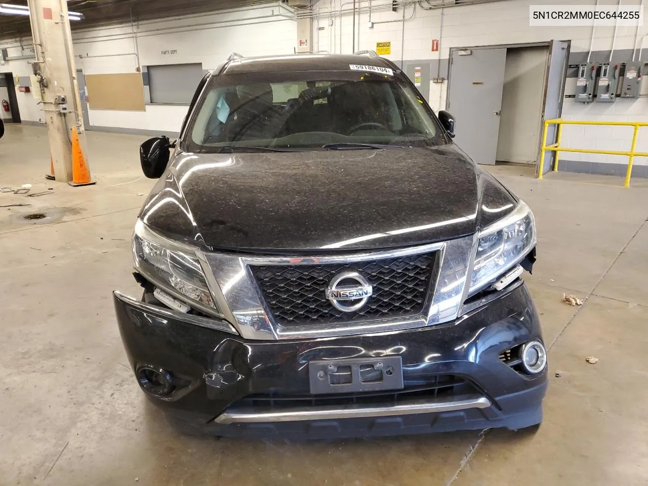 2014 Nissan Pathfinder Sv Hybrid VIN: 5N1CR2MM0EC644255 Lot: 59186104