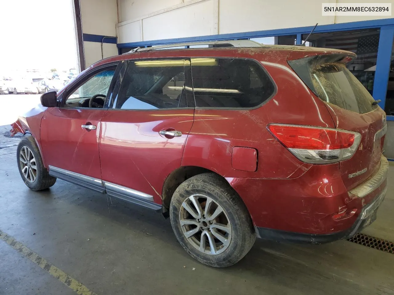 2014 Nissan Pathfinder S VIN: 5N1AR2MM8EC632894 Lot: 61083264