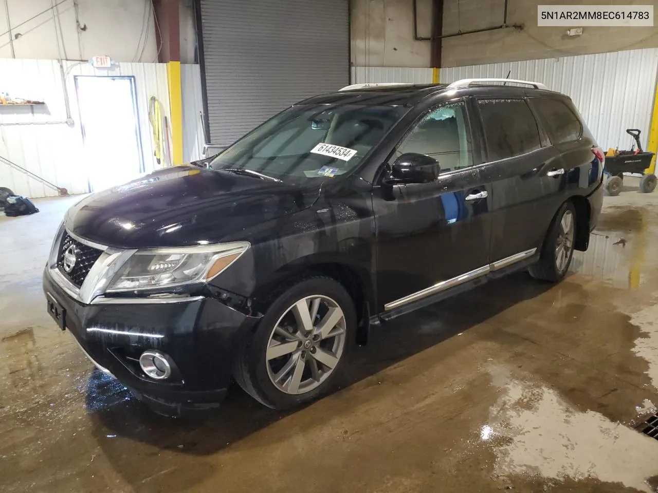 2014 Nissan Pathfinder S VIN: 5N1AR2MM8EC614783 Lot: 61434534