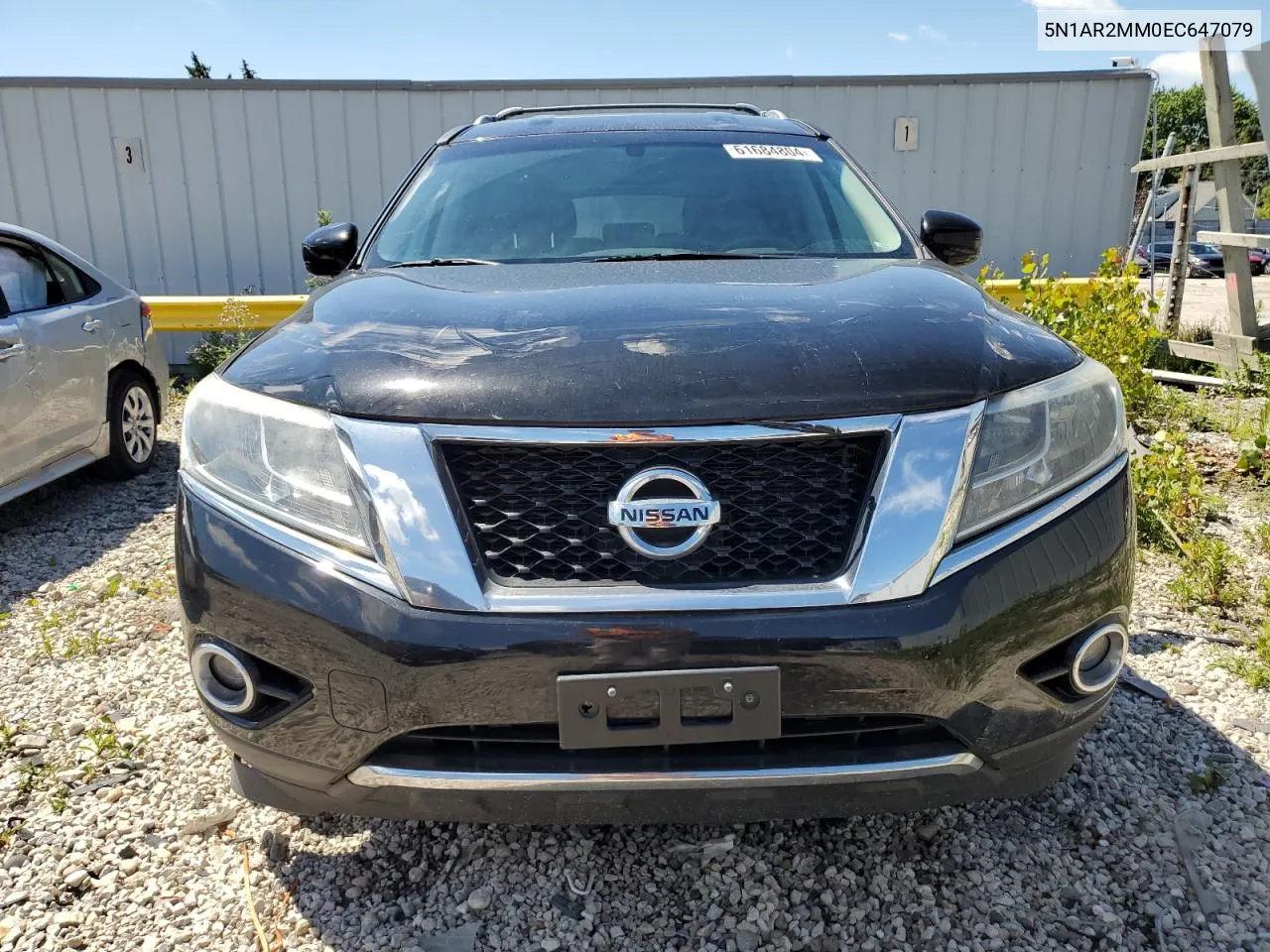 5N1AR2MM0EC647079 2014 Nissan Pathfinder S