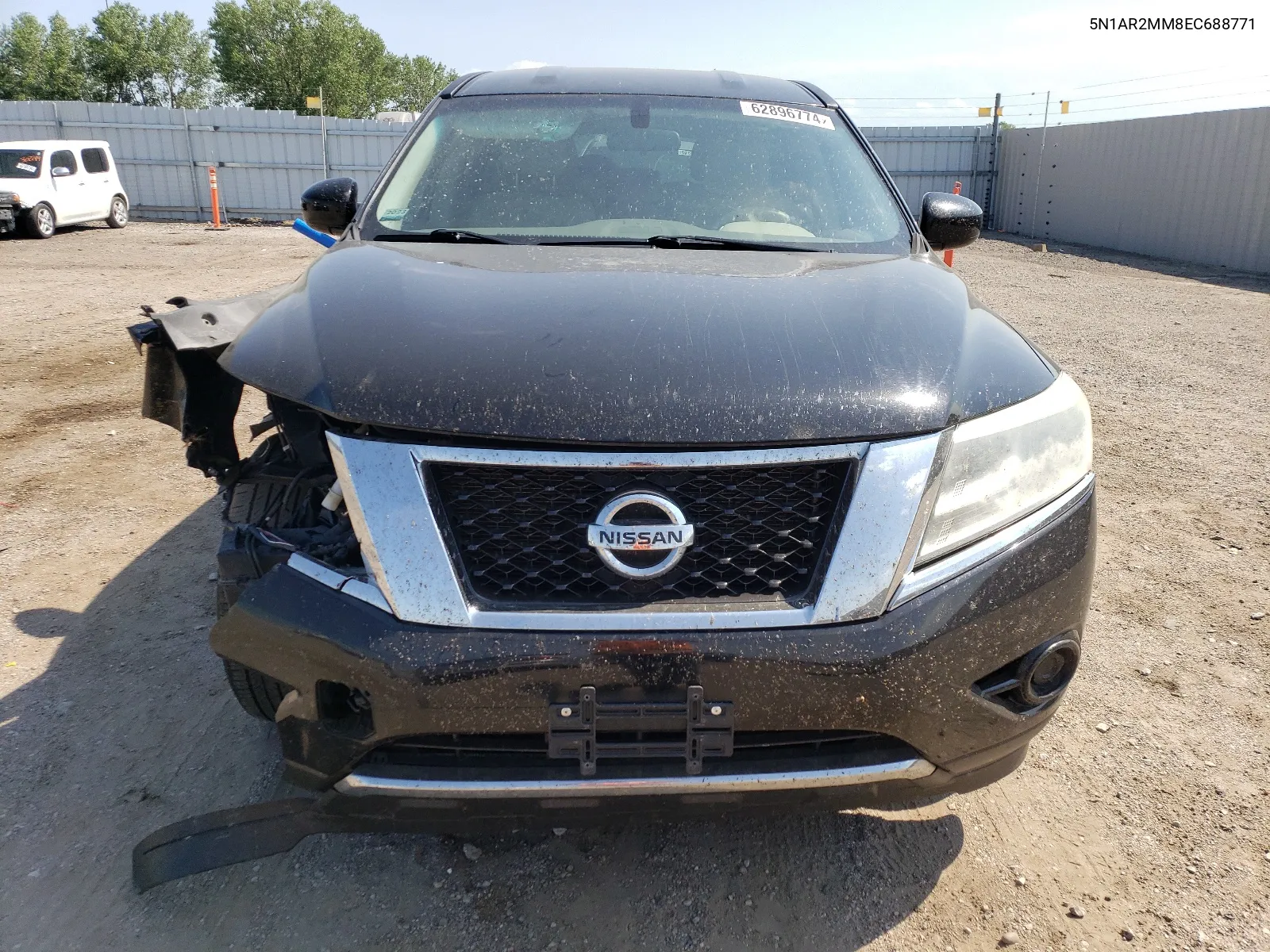 2014 Nissan Pathfinder S VIN: 5N1AR2MM8EC688771 Lot: 62896774