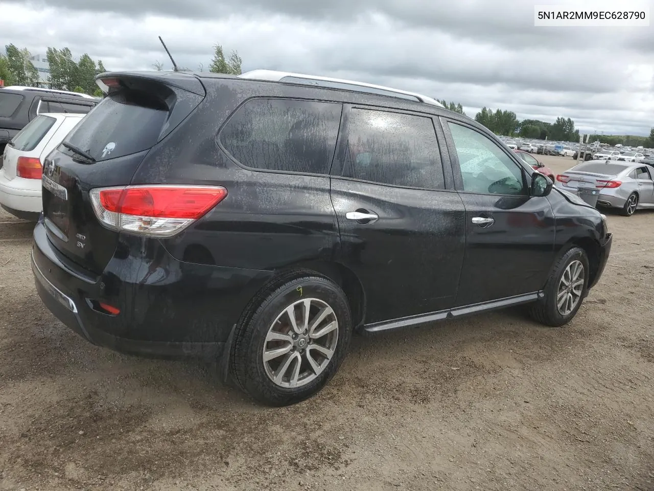 2014 Nissan Pathfinder S VIN: 5N1AR2MM9EC628790 Lot: 63441574