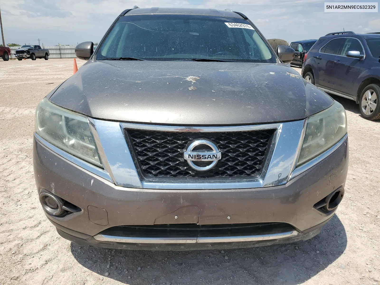 2014 Nissan Pathfinder S VIN: 5N1AR2MN9EC632329 Lot: 63462974