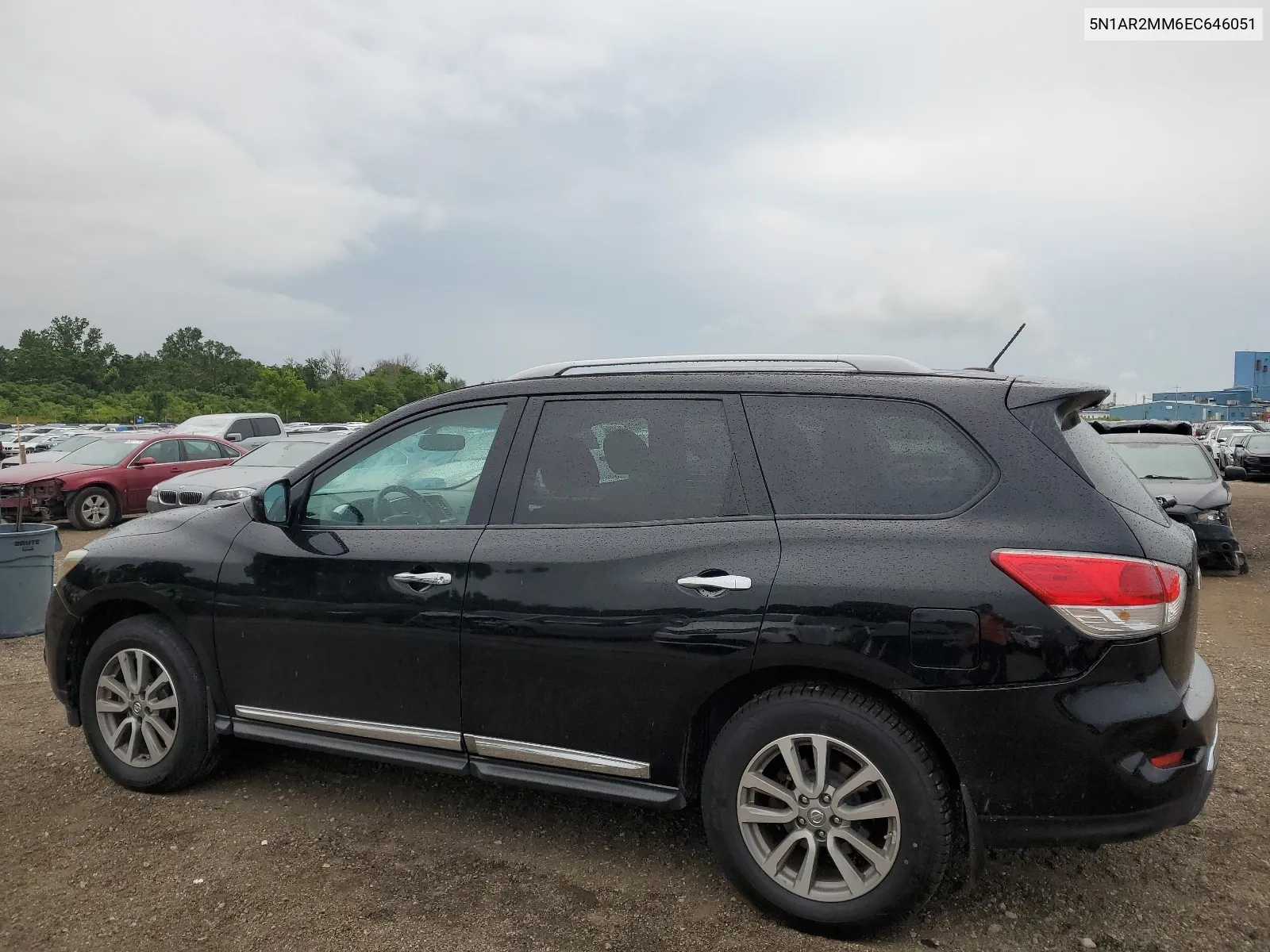 2014 Nissan Pathfinder S VIN: 5N1AR2MM6EC646051 Lot: 64008494