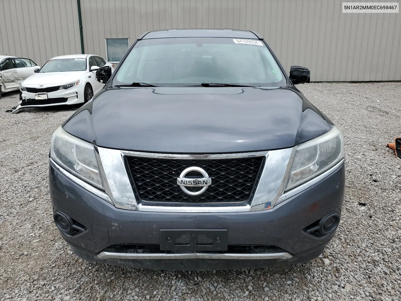 2014 Nissan Pathfinder S VIN: 5N1AR2MM0EC698467 Lot: 64169034