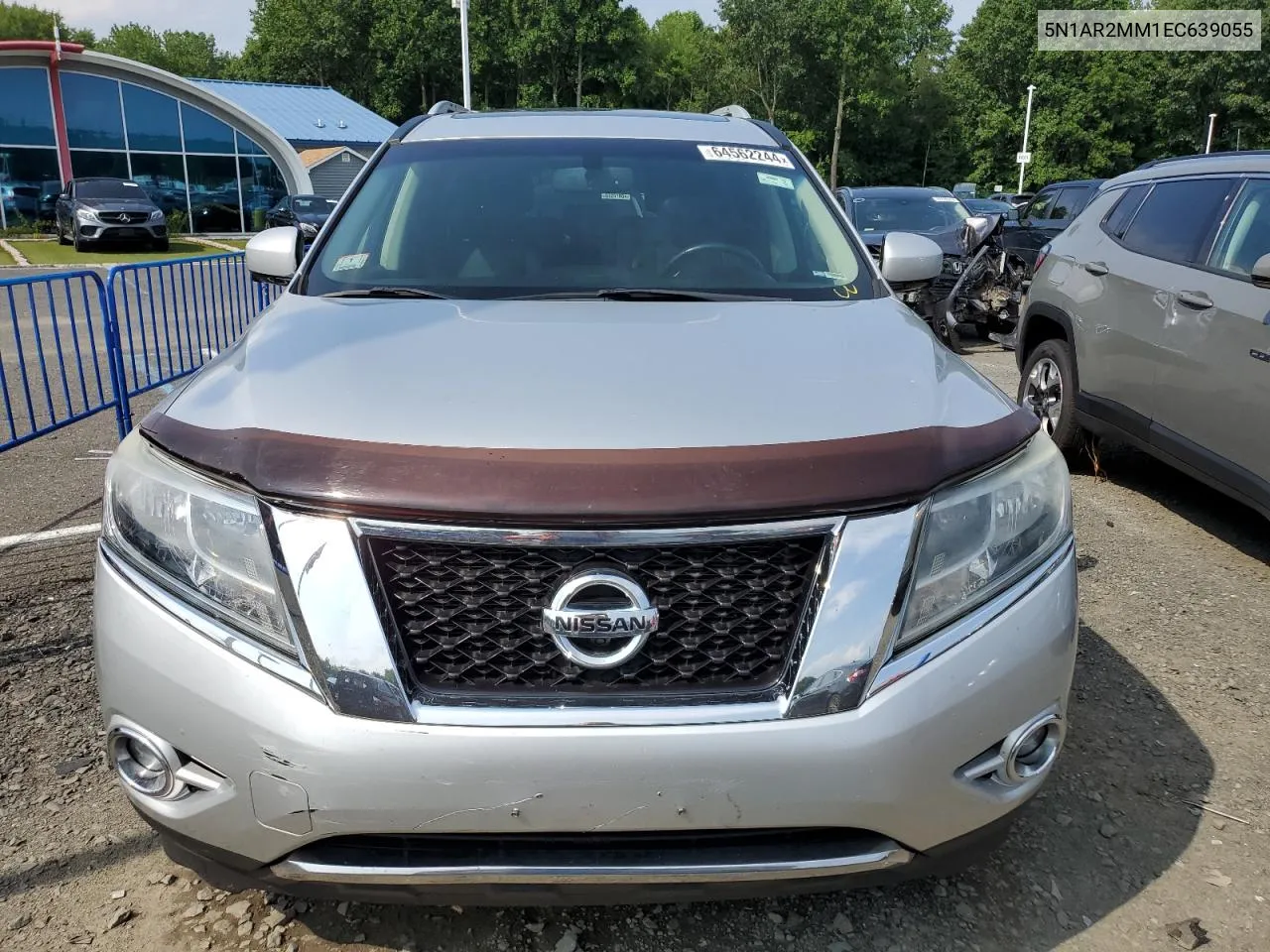 2014 Nissan Pathfinder S VIN: 5N1AR2MM1EC639055 Lot: 64562244