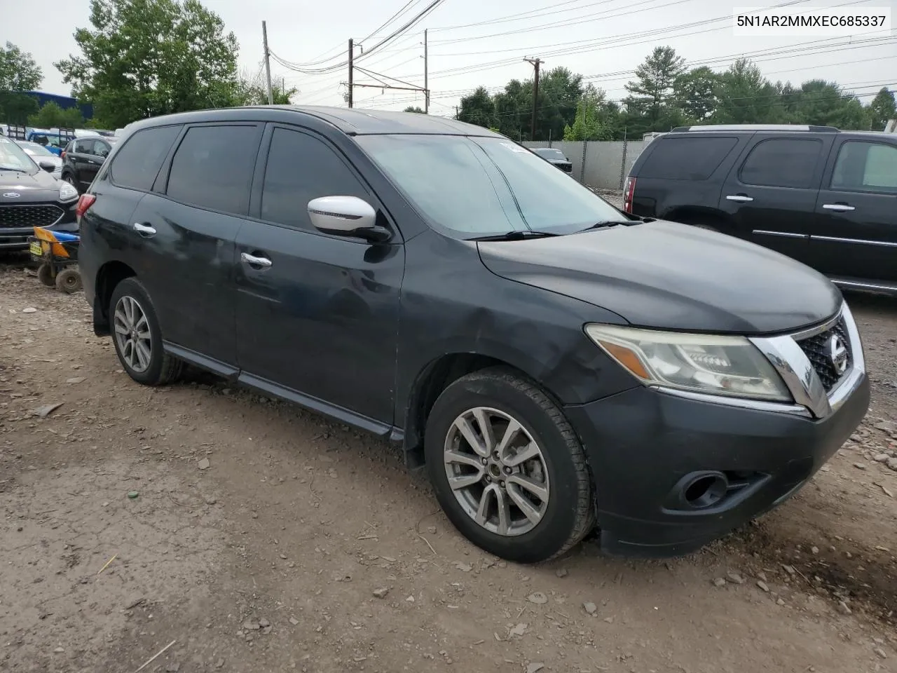 2014 Nissan Pathfinder S VIN: 5N1AR2MMXEC685337 Lot: 64852584