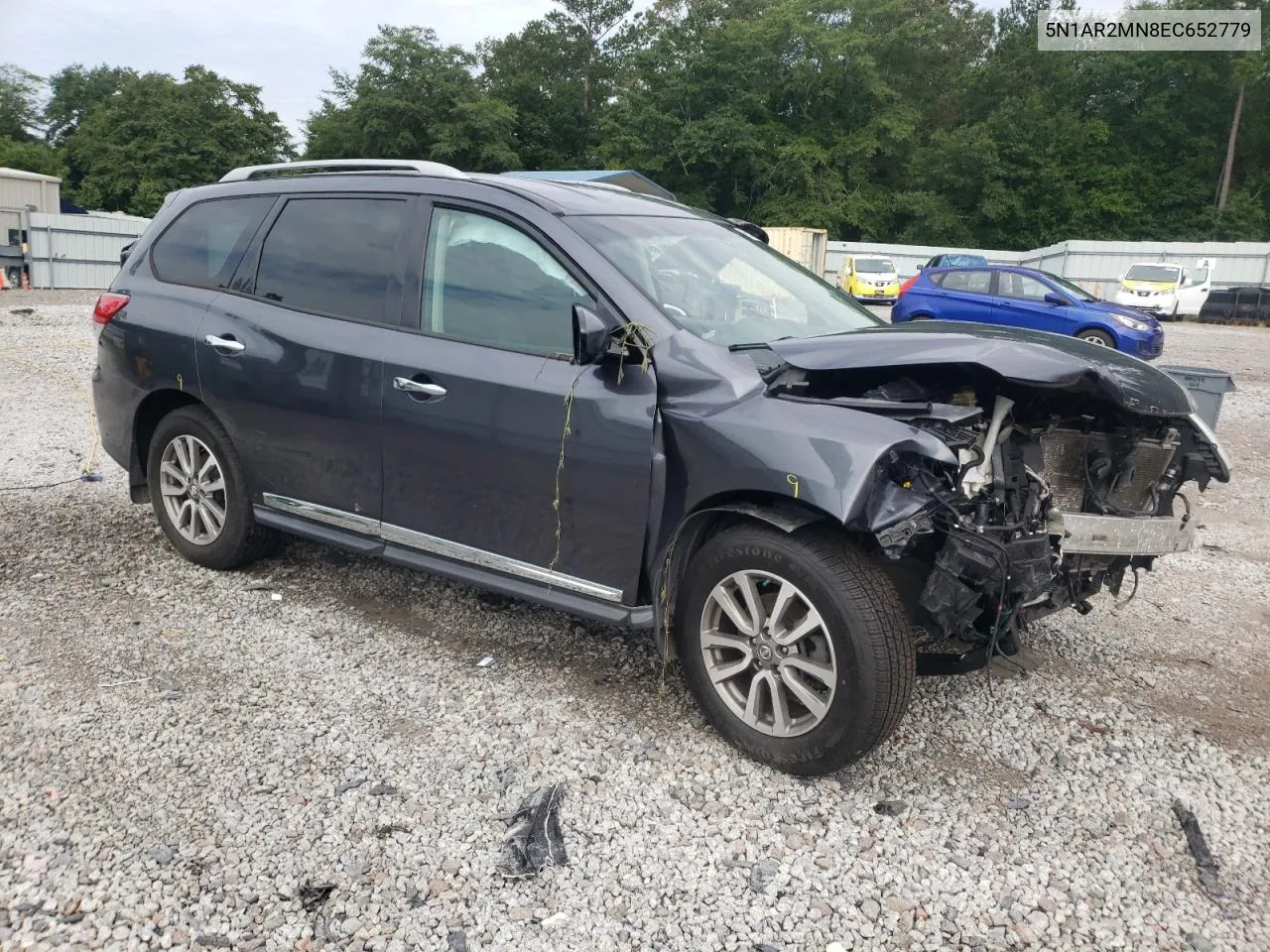 2014 Nissan Pathfinder S VIN: 5N1AR2MN8EC652779 Lot: 65131264