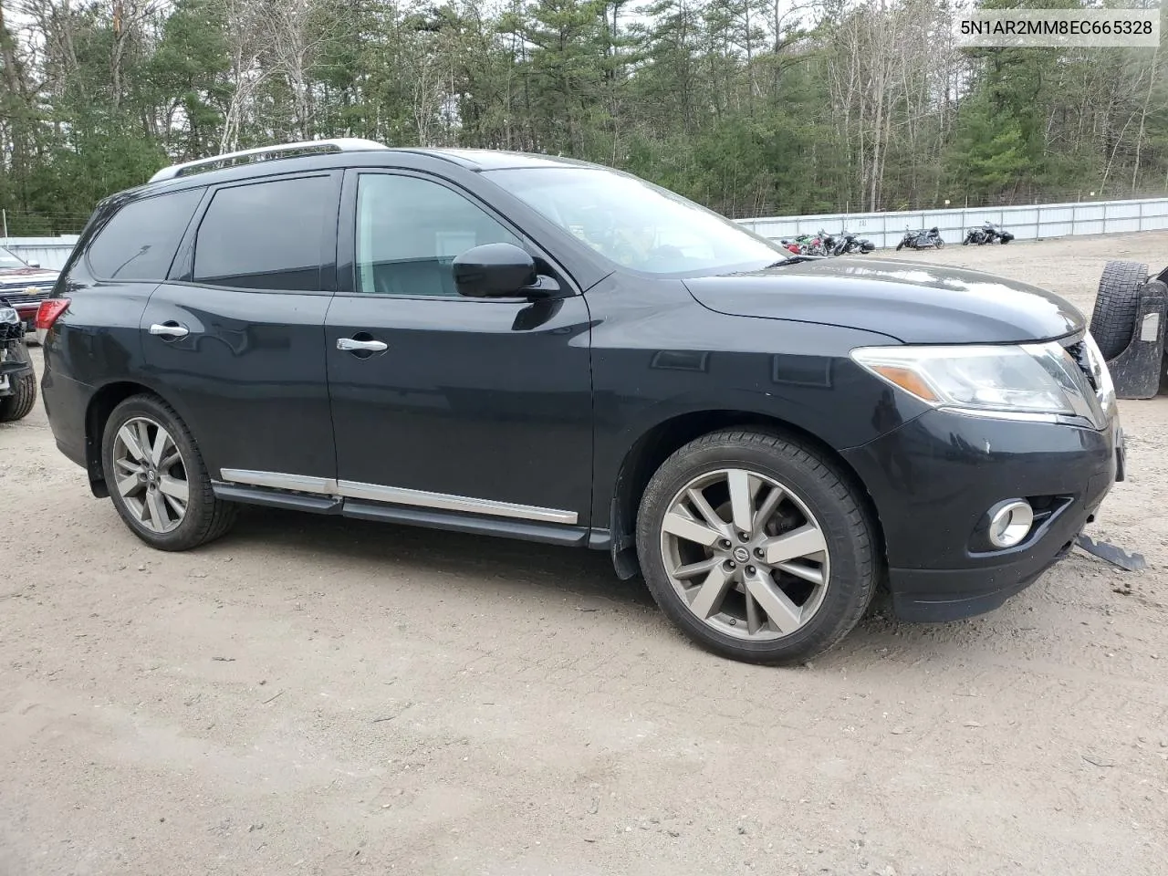 2014 Nissan Pathfinder S VIN: 5N1AR2MM8EC665328 Lot: 65332014