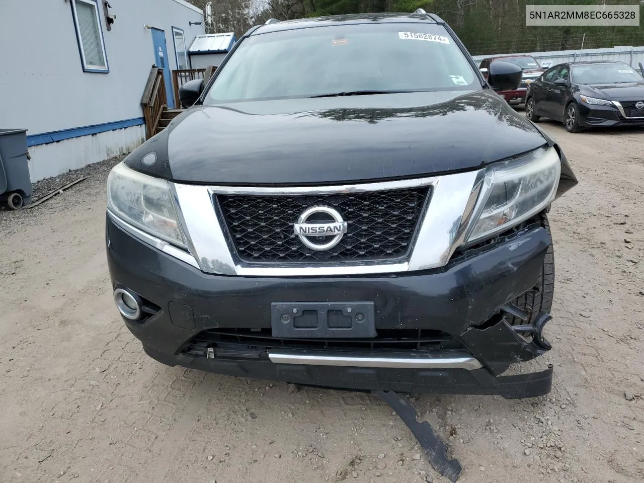 5N1AR2MM8EC665328 2014 Nissan Pathfinder S