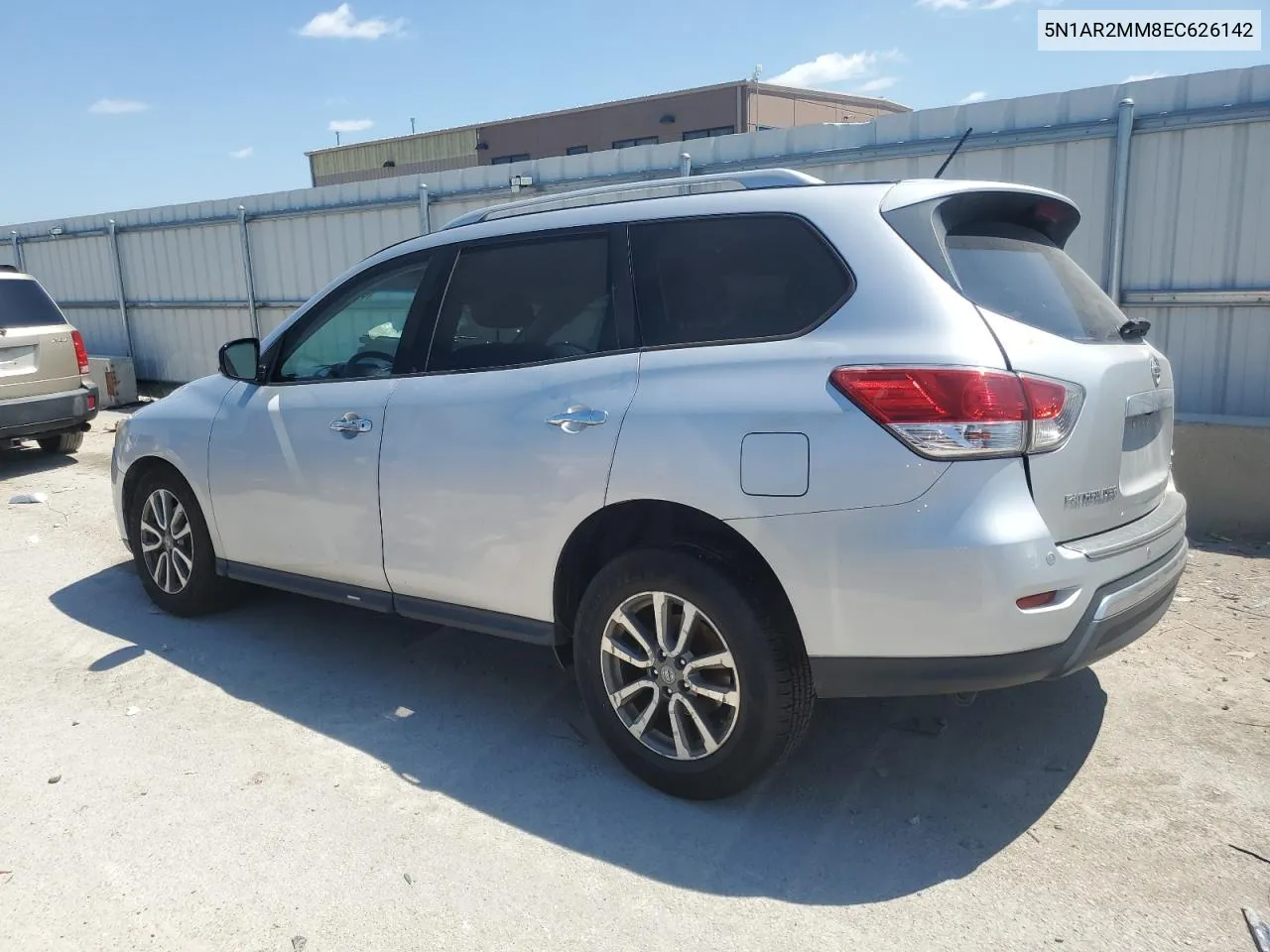 2014 Nissan Pathfinder S VIN: 5N1AR2MM8EC626142 Lot: 65965584