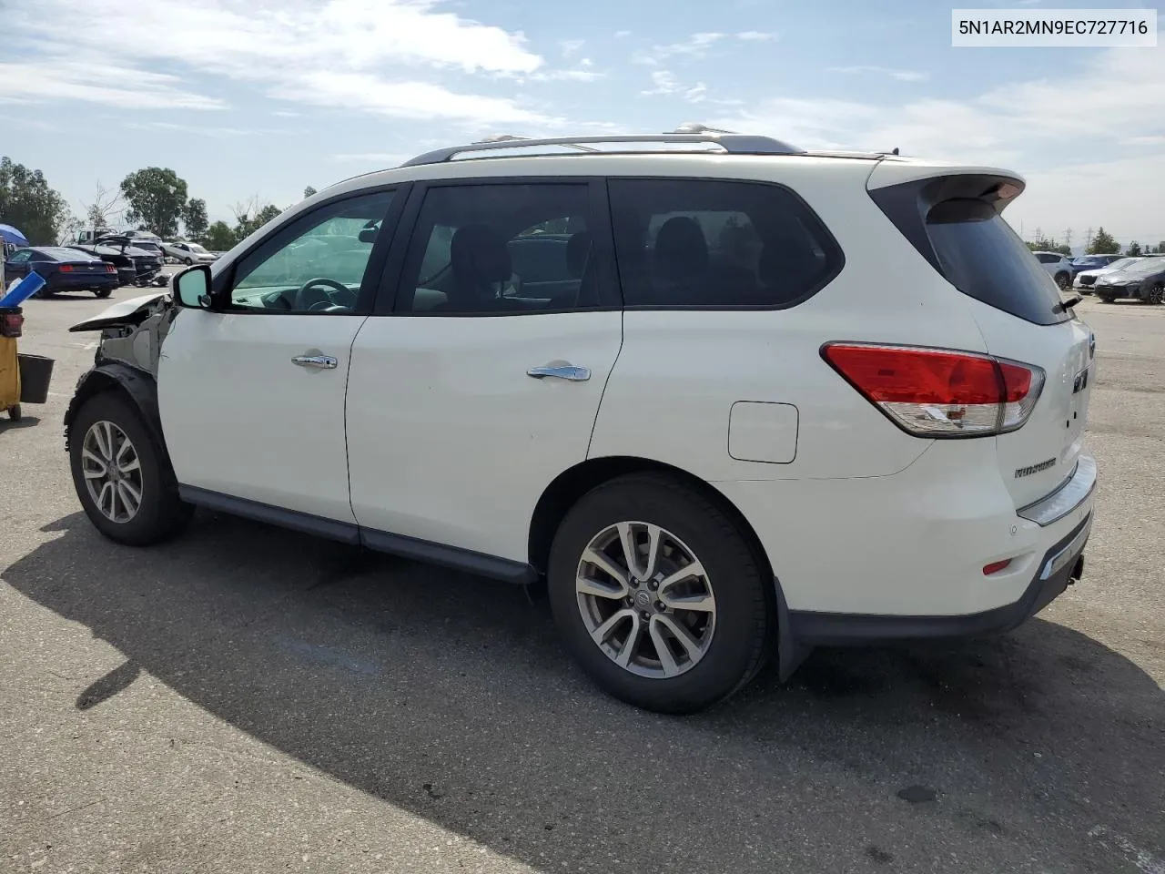 2014 Nissan Pathfinder S VIN: 5N1AR2MN9EC727716 Lot: 66094334