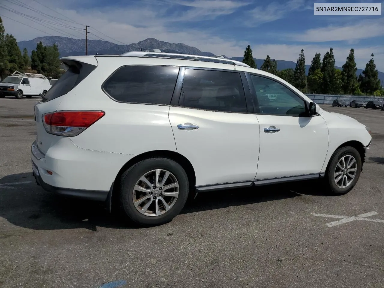 2014 Nissan Pathfinder S VIN: 5N1AR2MN9EC727716 Lot: 66094334