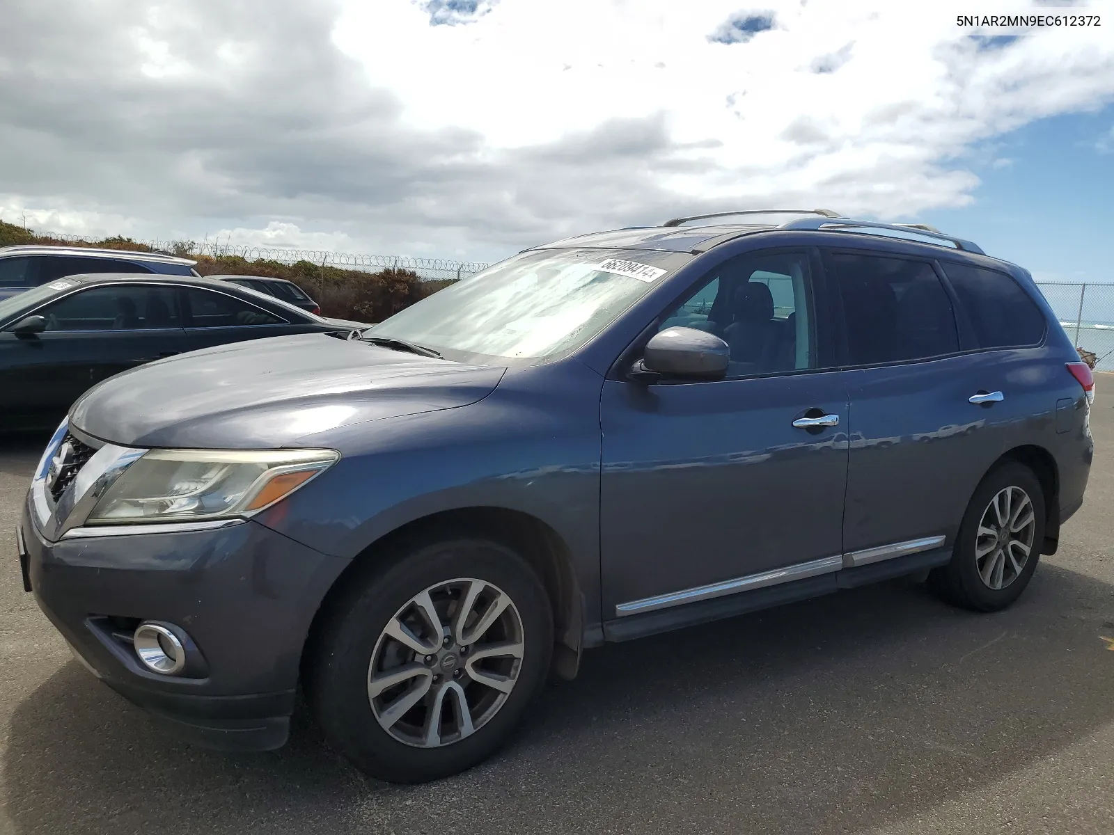 2014 Nissan Pathfinder S VIN: 5N1AR2MN9EC612372 Lot: 66209414