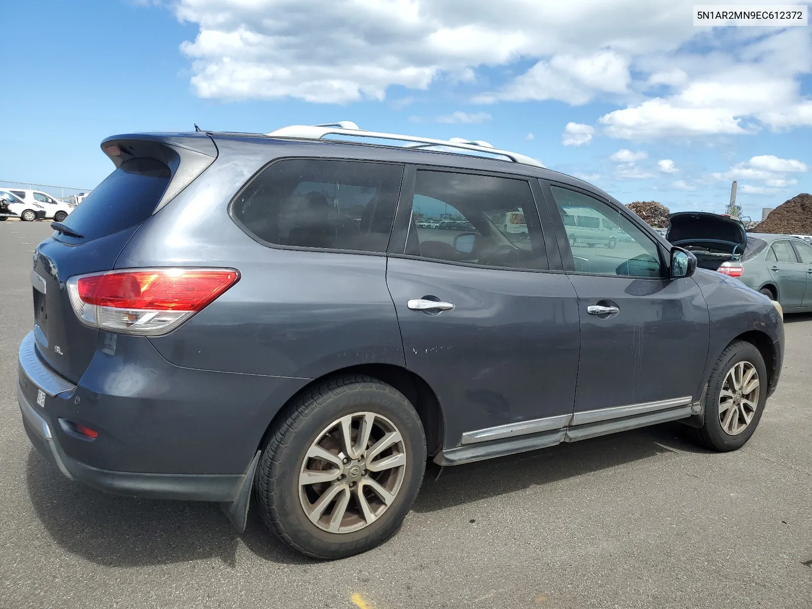 2014 Nissan Pathfinder S VIN: 5N1AR2MN9EC612372 Lot: 66209414