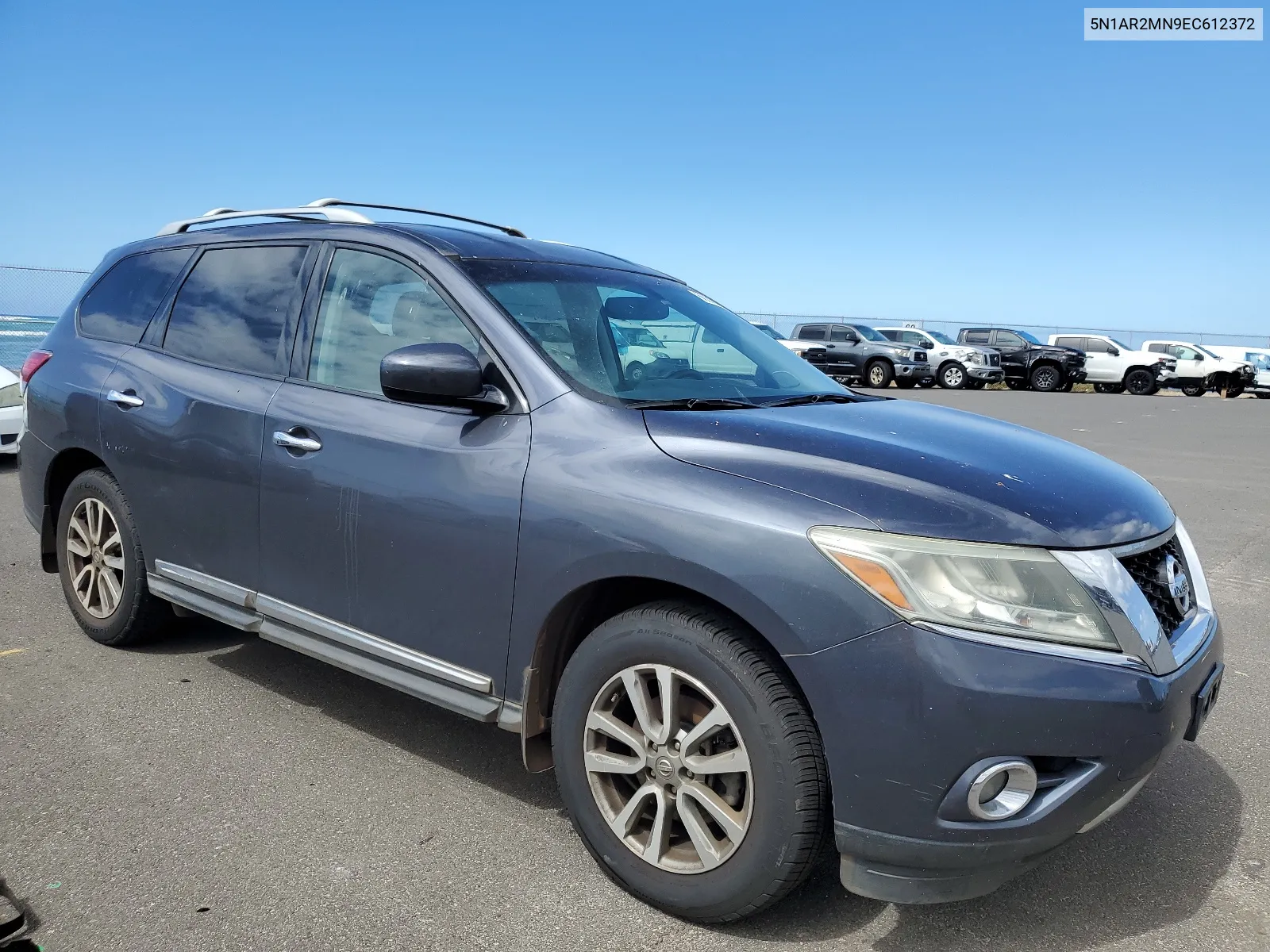 2014 Nissan Pathfinder S VIN: 5N1AR2MN9EC612372 Lot: 66209414