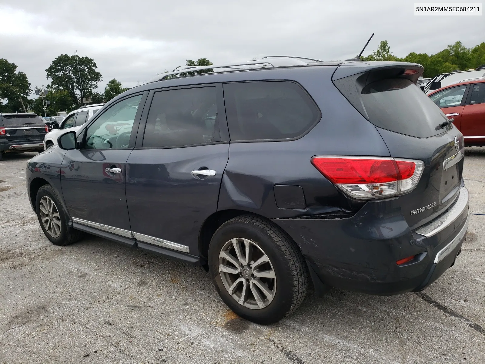 2014 Nissan Pathfinder S VIN: 5N1AR2MM5EC684211 Lot: 66421124