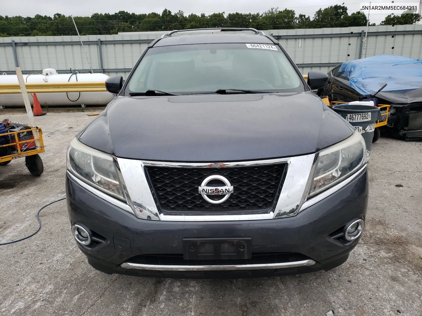 2014 Nissan Pathfinder S VIN: 5N1AR2MM5EC684211 Lot: 66421124