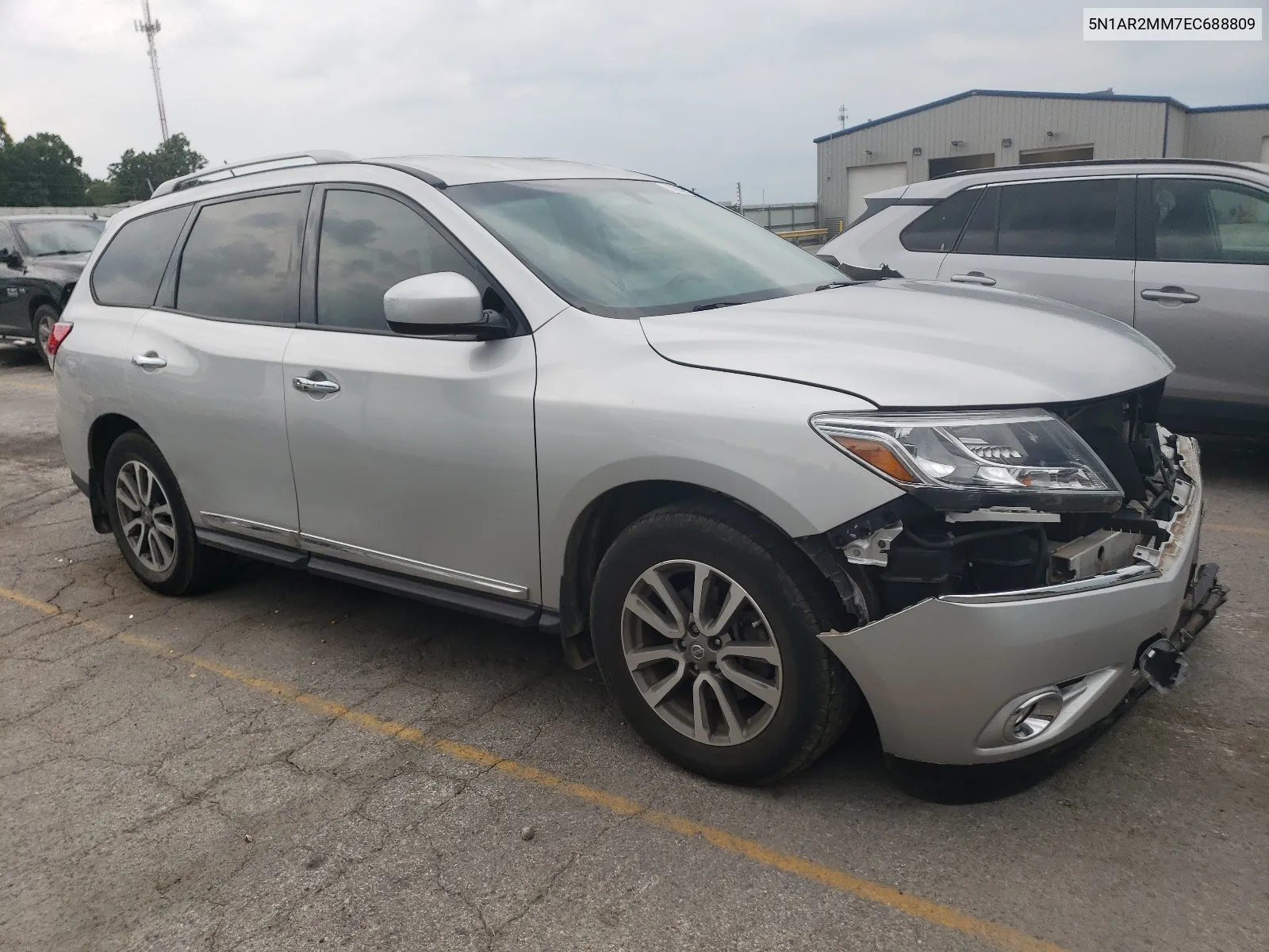 2014 Nissan Pathfinder S VIN: 5N1AR2MM7EC688809 Lot: 66508424