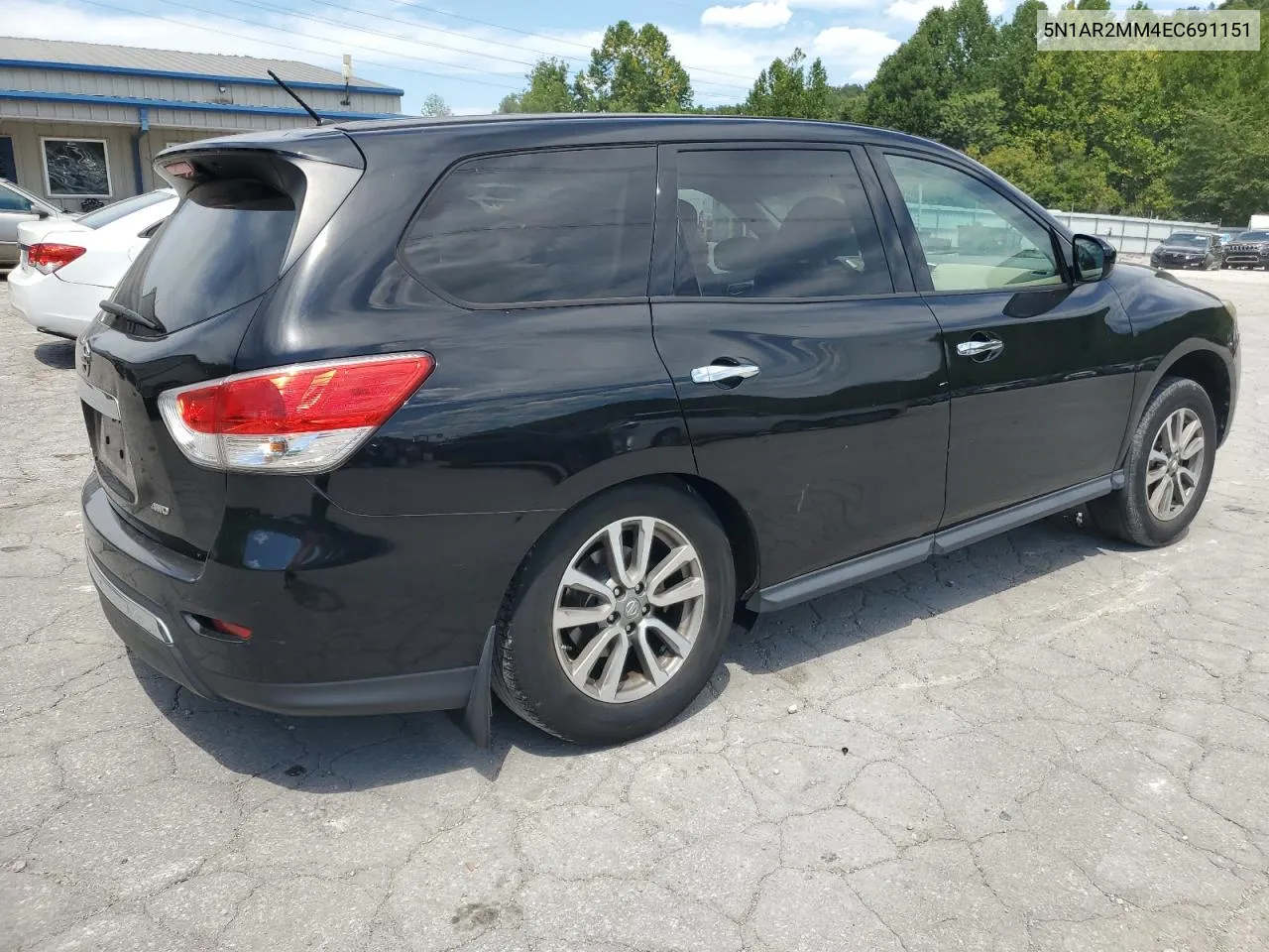 2014 Nissan Pathfinder S VIN: 5N1AR2MM4EC691151 Lot: 67201854