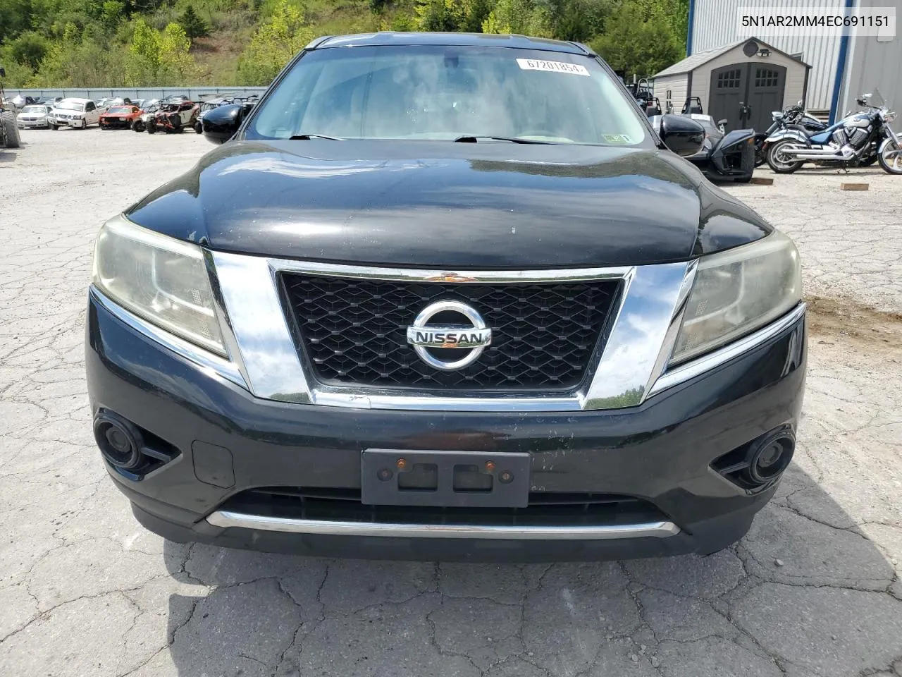 5N1AR2MM4EC691151 2014 Nissan Pathfinder S