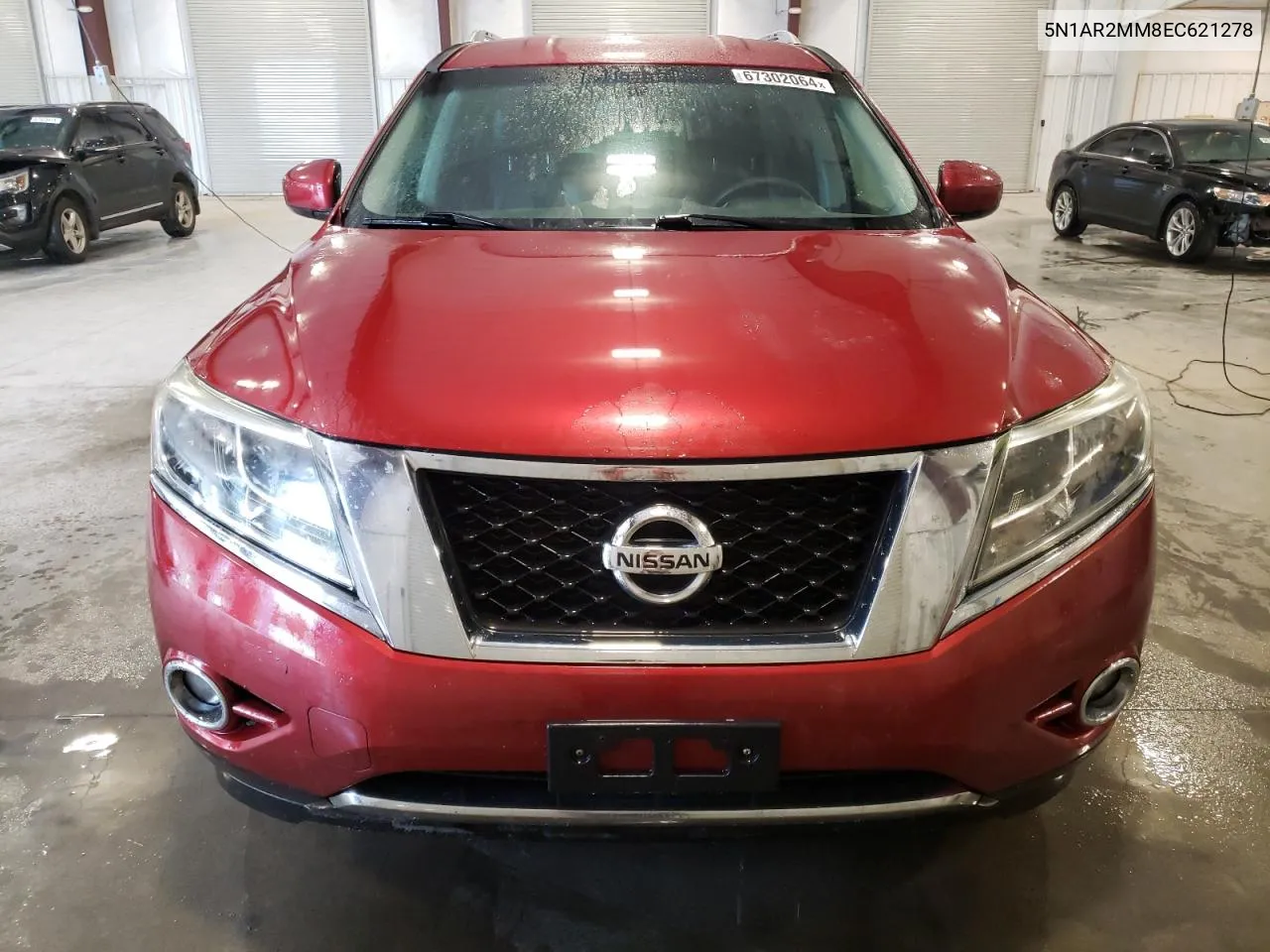 2014 Nissan Pathfinder S VIN: 5N1AR2MM8EC621278 Lot: 67302064